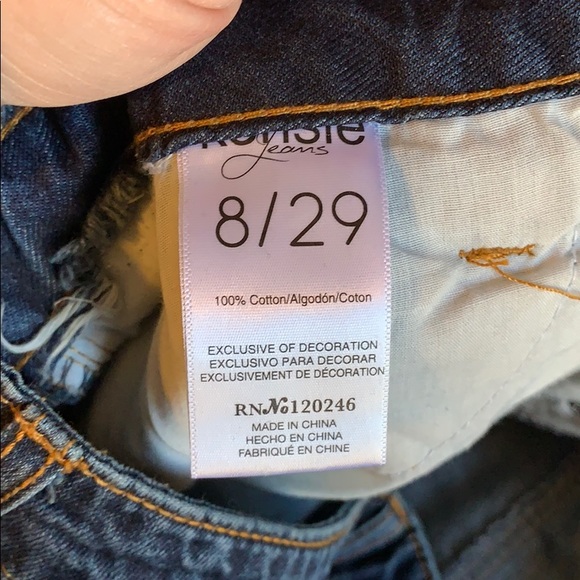 Kensie distressed jeans - Picture 3 of 4